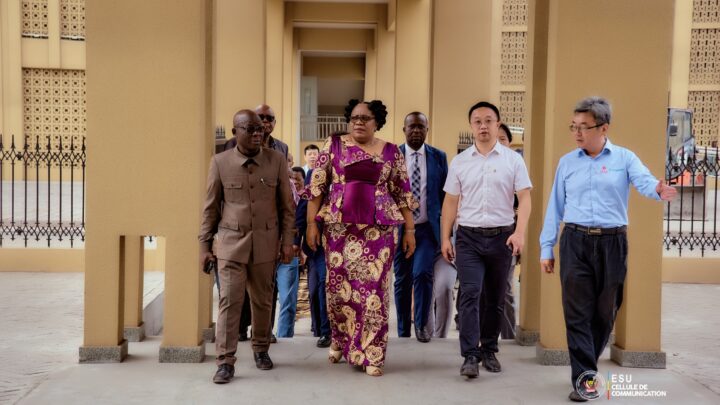 RDC-ESU : La Ministre SOMBO AYANNE SAFI MUKUNA rassurée de la fin des travaux de construction de l’INA