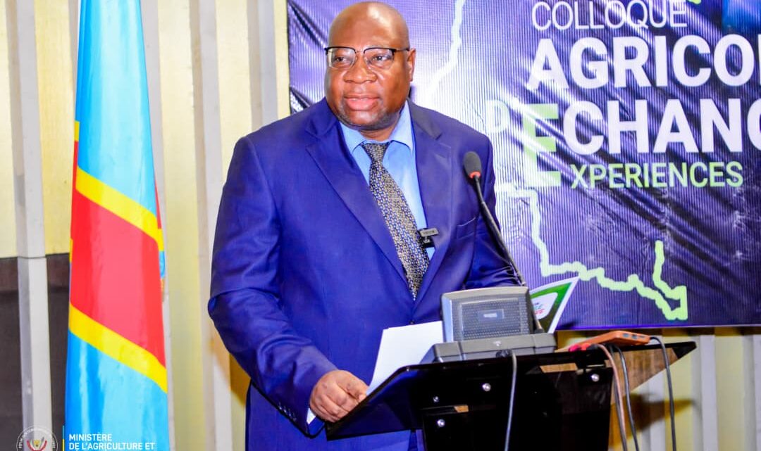 RDC: C&rsquo;est par l&rsquo;agriculture que nous devons mettre fin à la guerre : Damas Mamba Mamba, SG à l&rsquo;agriculture lors de l&rsquo;ouverture du colloque Agricole à Kinshasa